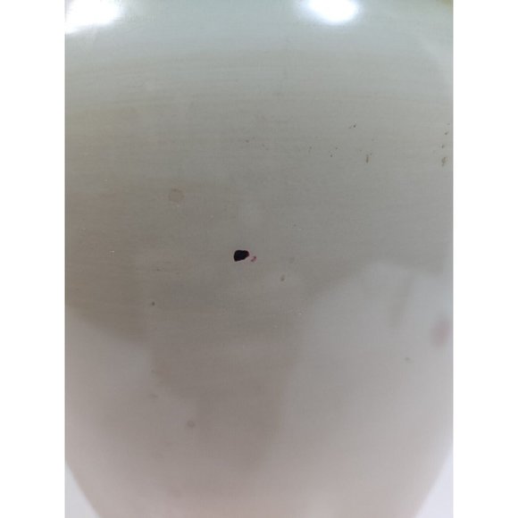 Vintage Ceramic Floral Vase Lamp Base, 12.5" Tall Hand Painted See Pics! - Picture 4 of 5